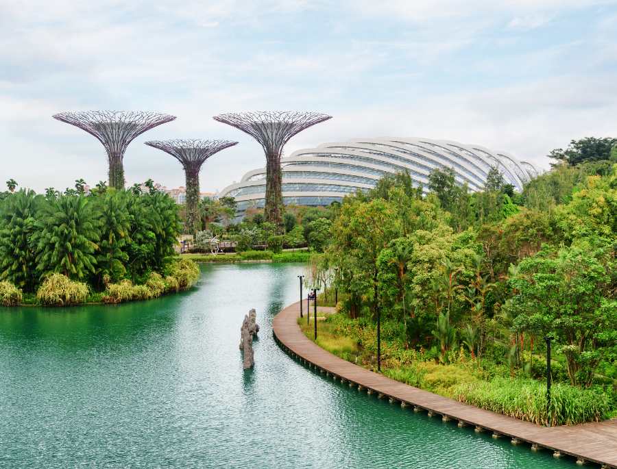 Gardens by the Bay là một trong những khu vườn nhân tạo ấn tượng nhất thế giới