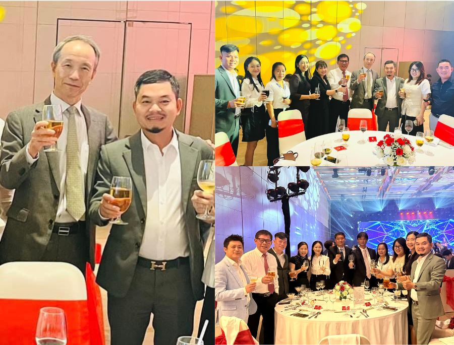 Ông Nguyễn Văn Toàn - Phó Tổng Giám Đốc Top Ten Travel chụp ảnh lưu niệm cùng Ông Masuo Ono - Tổng Lãnh Sự Quán Nhật Bản tại Tp HCM