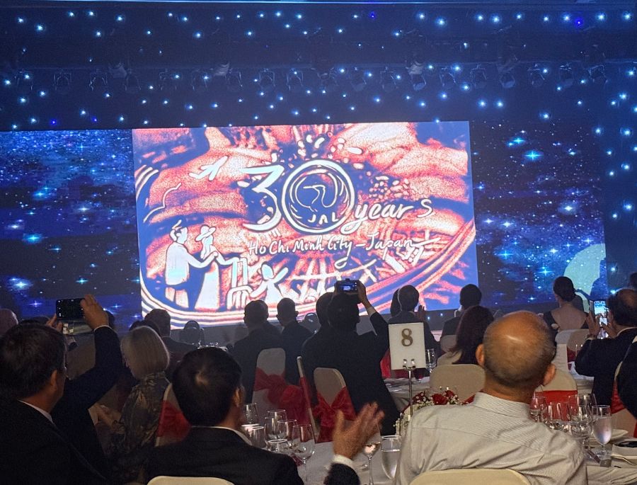 Các hoạt động giới thiệu về hành trình 30 năm tại sự kiện của Japan Airlines