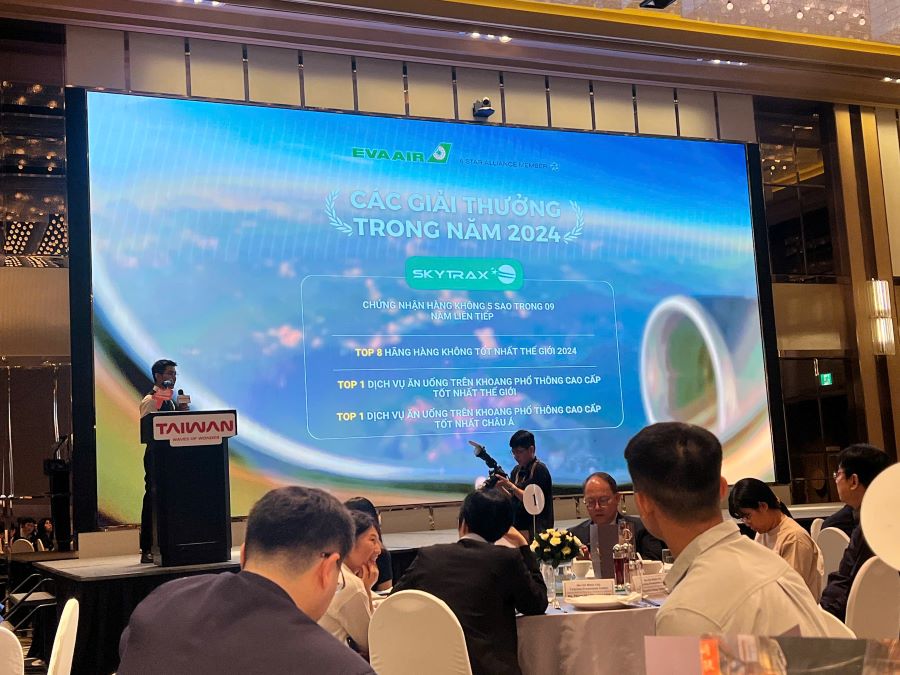  EVA Airlines là một trong những hãng hàng không lớn nhất tại Đài Loan