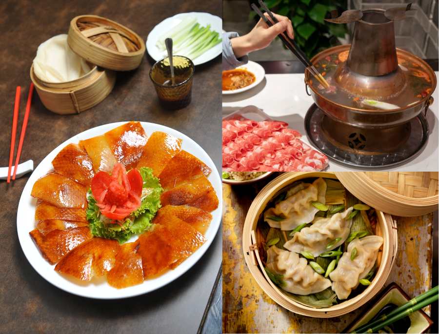 Ẩm thực Bắc Kinh vô cùng đa dạng với nhiều món ăn thơm ngon, hấp dẫn