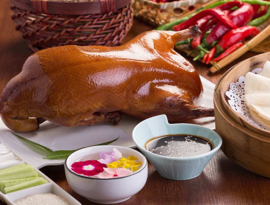 Những con vịt béo ngậy với phần da cực kỳ giòn