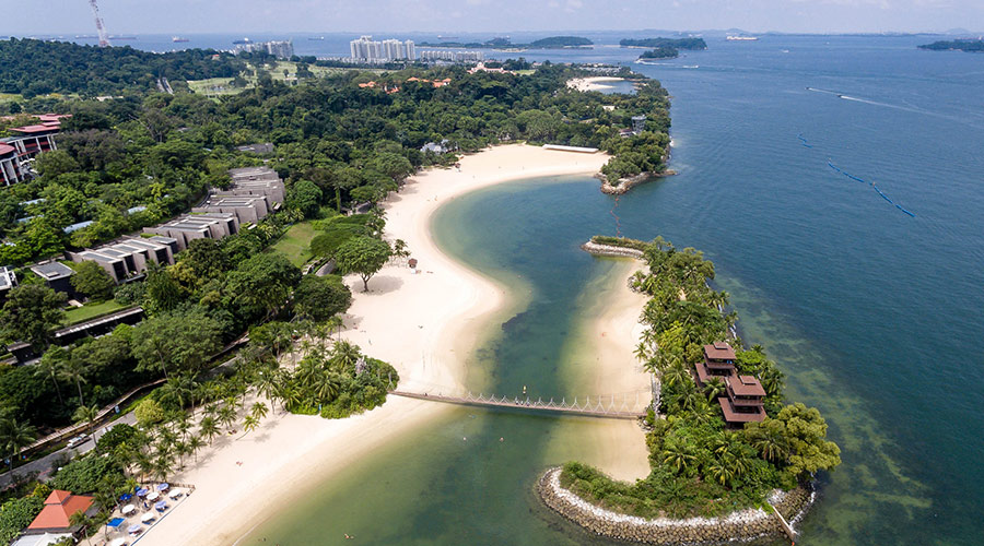 Bãi biển đẹp nhất Singapo 