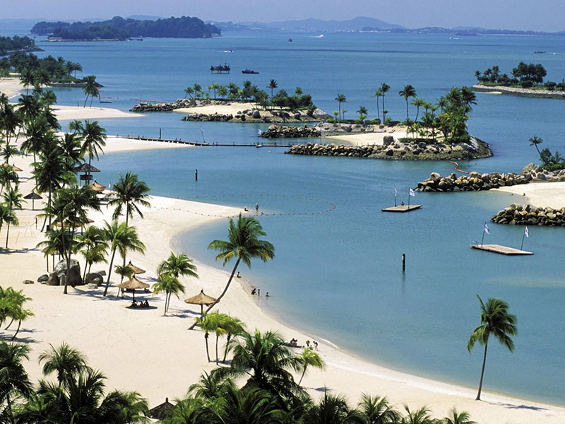 Bãi biển đẹp nhất Singapo