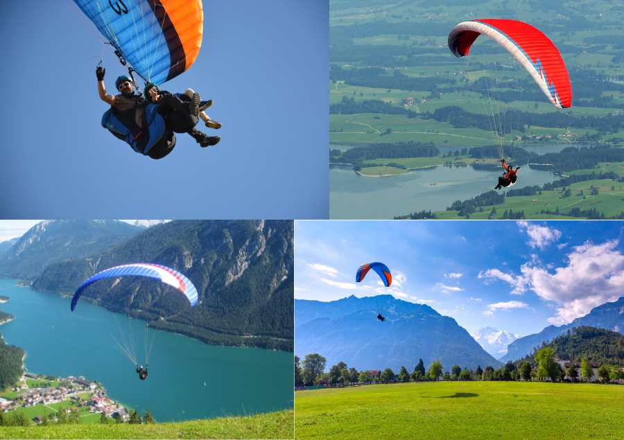 Bay dù lượn là một trải nghiệm hoàn toàn mới giúp Bạn có cơ hội bay lượn trên bầu trời và ngắm nhìn khung cảnh bao la, rộng lớn