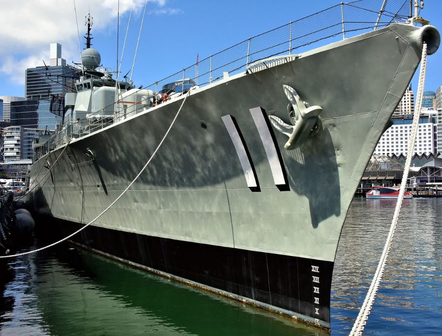 Tàu HMAS Vampire là con tàu nổi tiếng của Hải quân Hoàng gia Úc