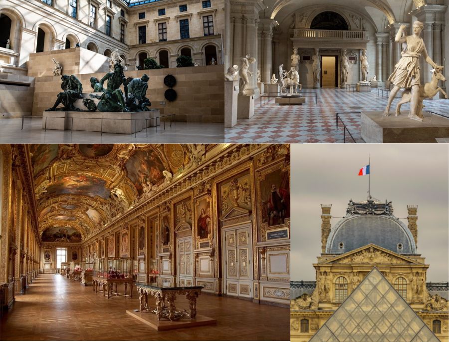 Bên trong khu vực Sully được thiết kế với nhiều tác phẩm nghệ thuật vô cùng đặc sắc