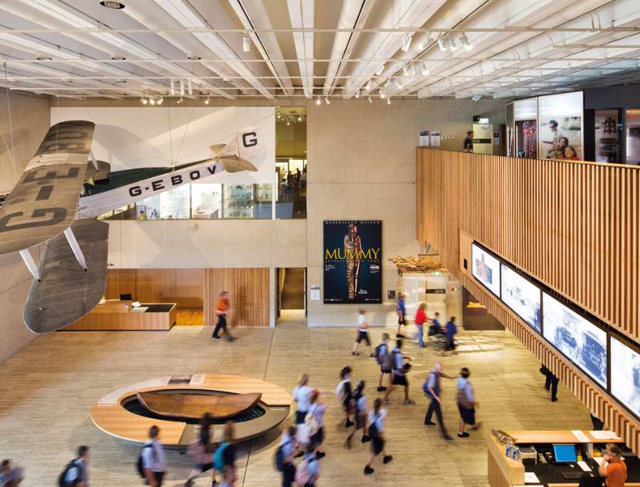 Bảo tàng sở hữu nhiều bộ sưu tập ấn tượng