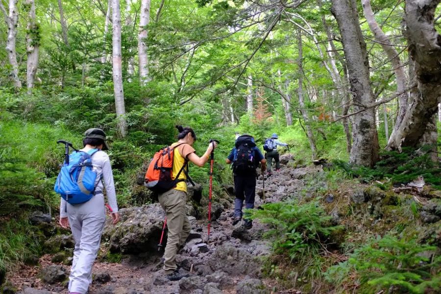 Không nên đi một mình khi đi leo núi Phú Sĩ