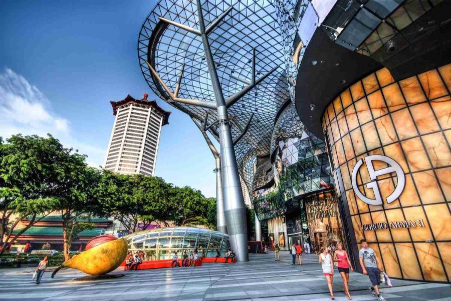 Các thương hiệu hàng đầu thế giới đều có mặt tại Orchard Road