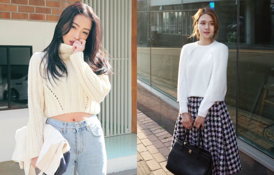 Đừng quên giữ ấm cơ thể bằng một chiếc áo len có độ dày vừa phải, bạn nhé!