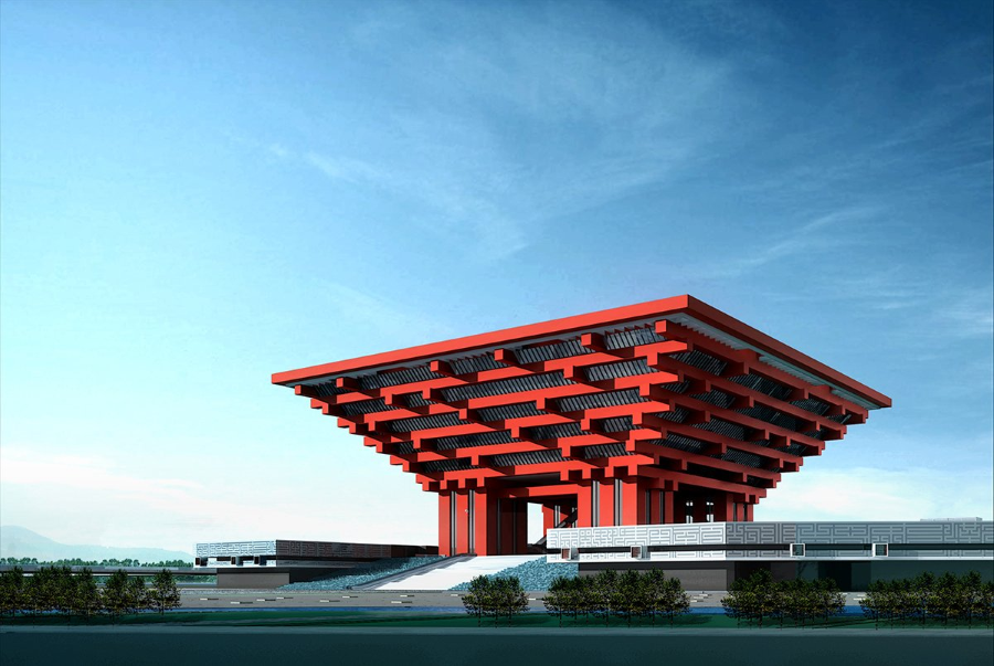 Bảo tàng Nghệ thuật Trung Quốc thu hút du khách và người dân địa phương bởi vẻ đẹp kiến trúc ấn tượng