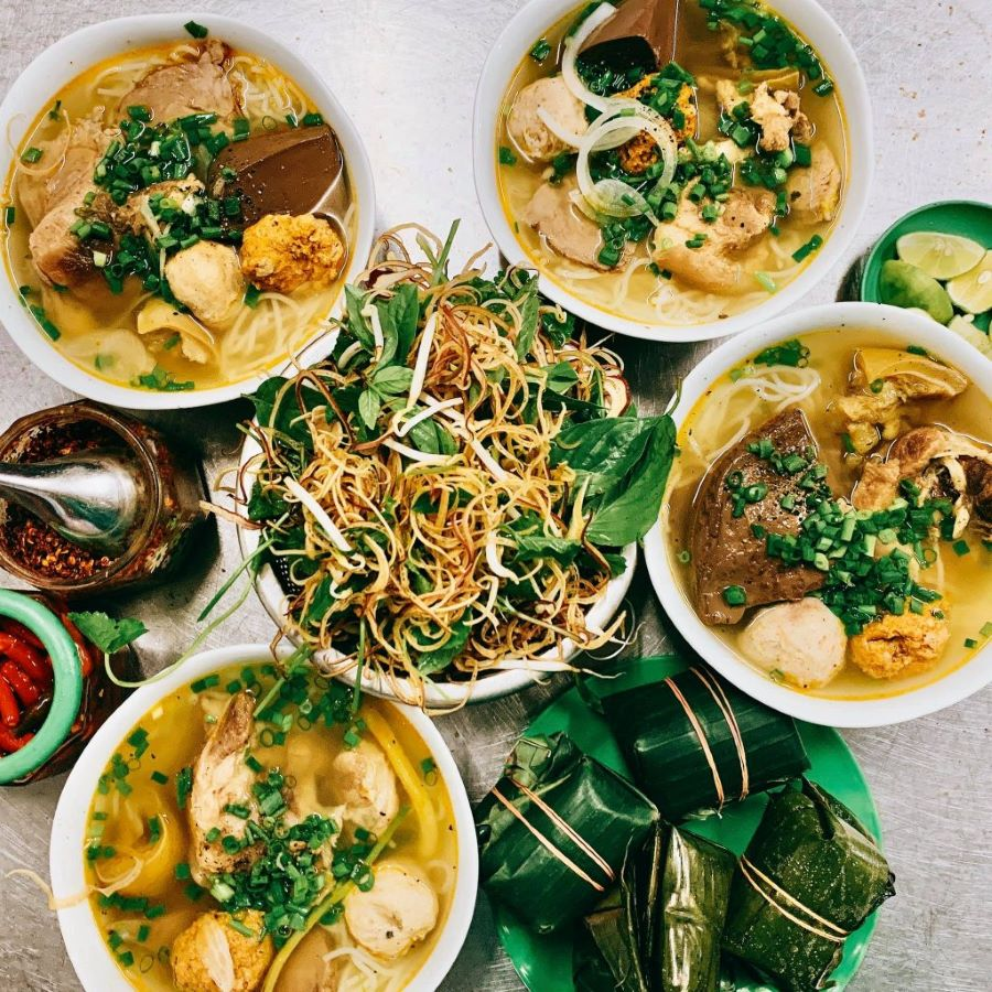 Quán bún bò Huế Mỹ Tâm dường như là quán ruột của nhiều người