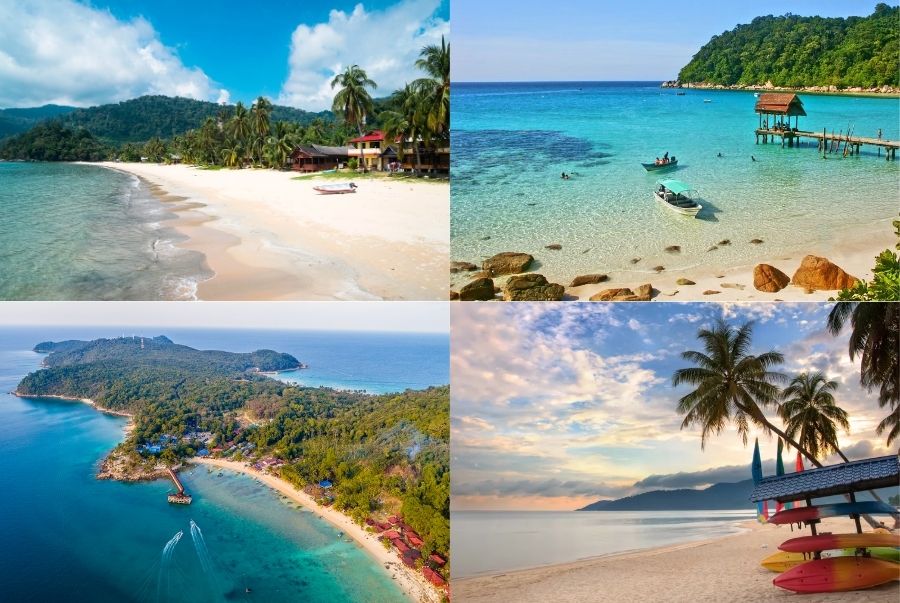 Những thiên đường biển đảo tại Malaysia với bãi cát trắng mịn và làn nước xanh ngọc