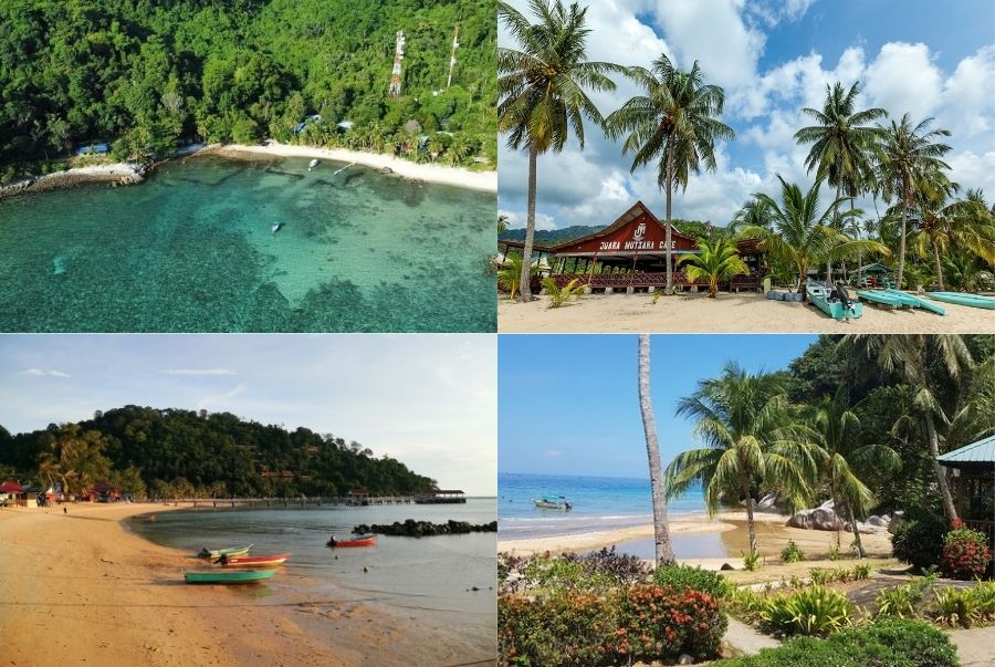 Những bãi biển đẹp tại đảo Tioman