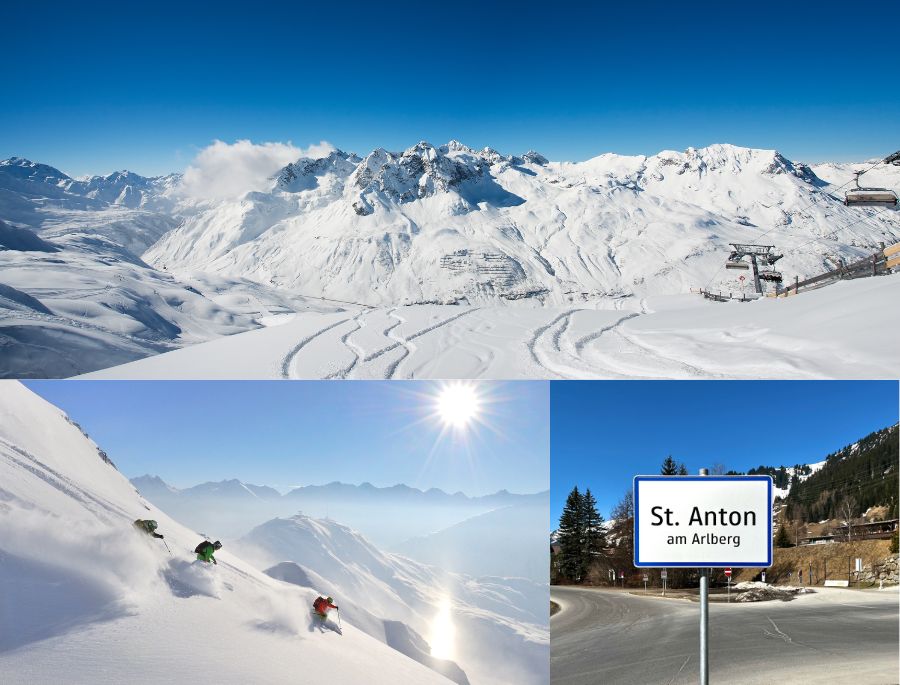 Sankt Anton am Arlberg sở hữu những đường trượt đa dạng, thách thức mọi đối tượng