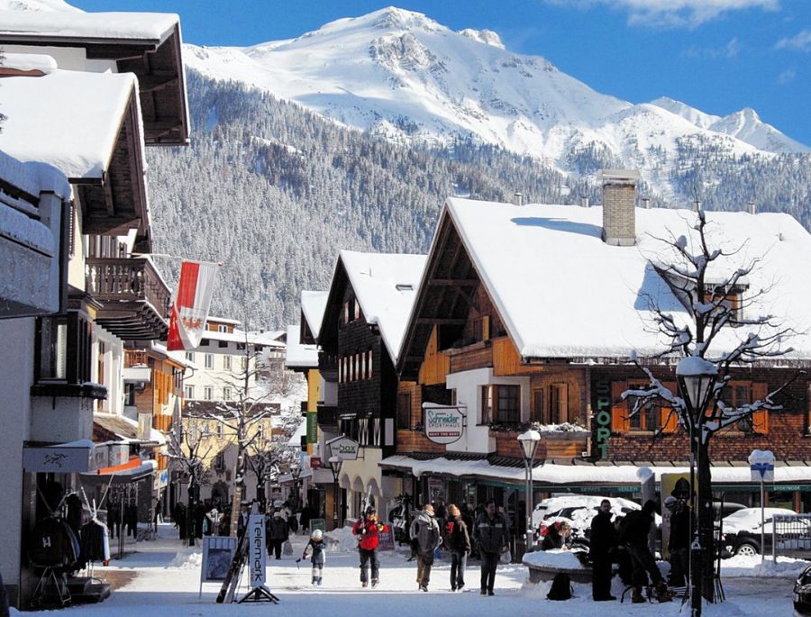 Khung cảnh bình yên tại Sankt Anton am Arlberg
