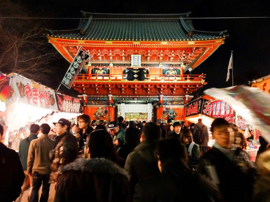 Hoà vào sự đông đúc của những ngày Tết truyền thống Oshougatsu