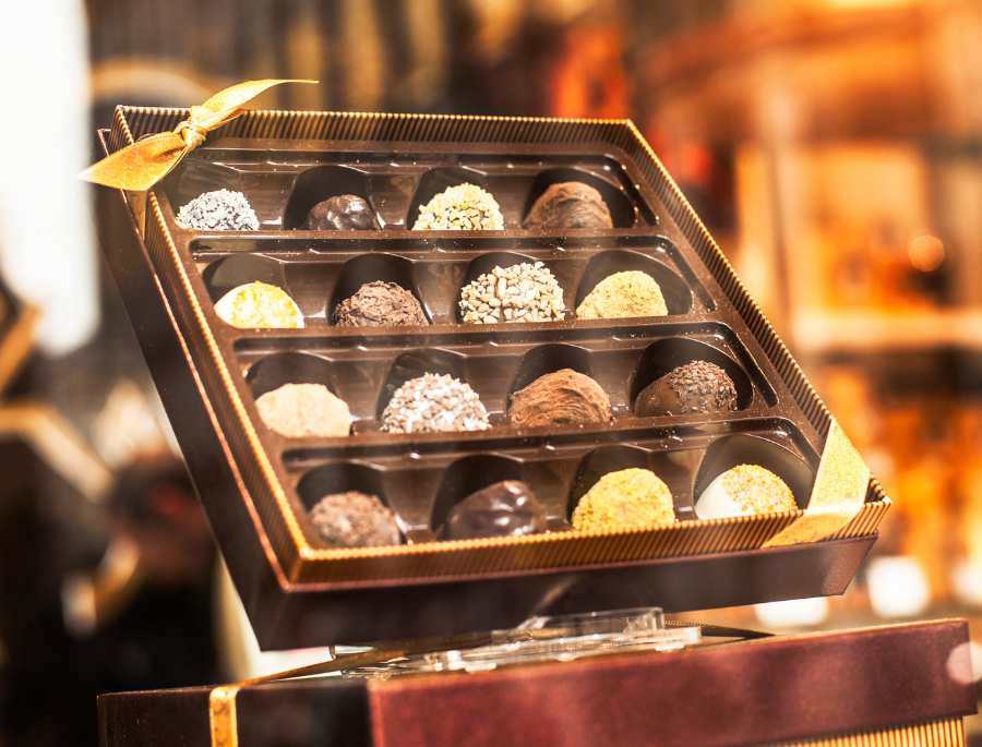 Praline được xem là 