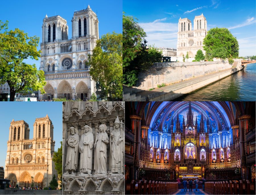 Nhà thờ nằm giữa dòng sông Seine thơ mộng của thủ đô Paris