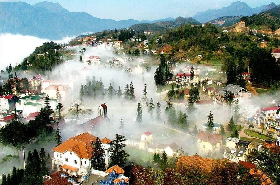 Phong cảnh đầy hữu tình tại Sapa