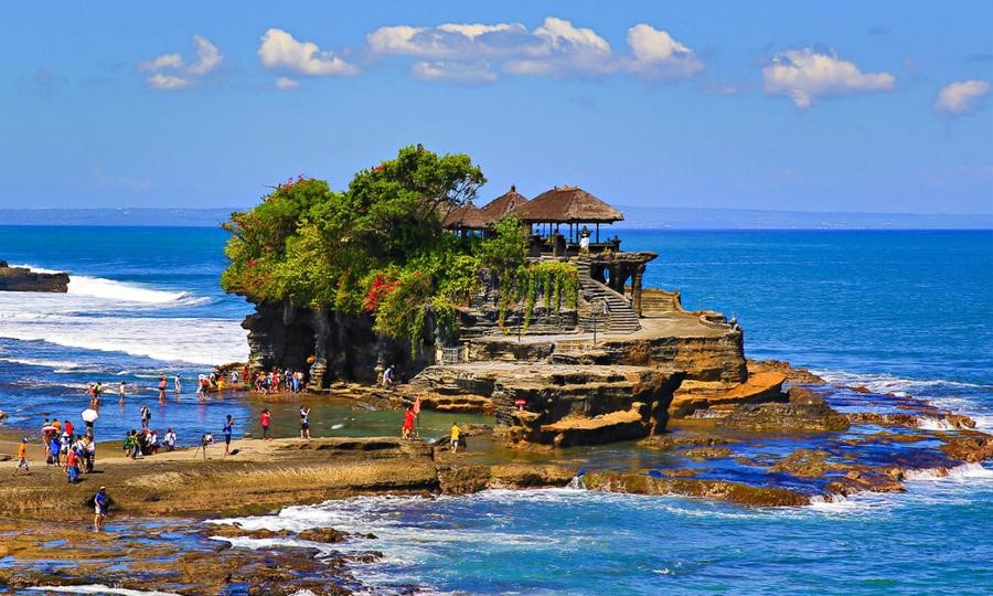 Kiến trúc độc đáo của ngôi đền Tanah Lot