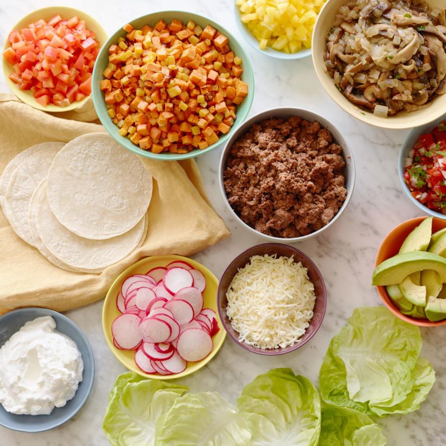 Một số nguyên liệu cơ bản cần chuẩn bị để làm bánh Taco thơm ngon ngay tại nhà