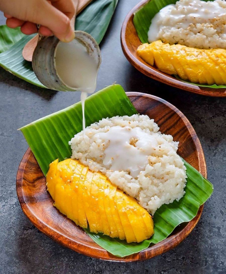 Xôi xoài Thái Lan hứa hẹn sẽ chinh phục mọi thực khách 