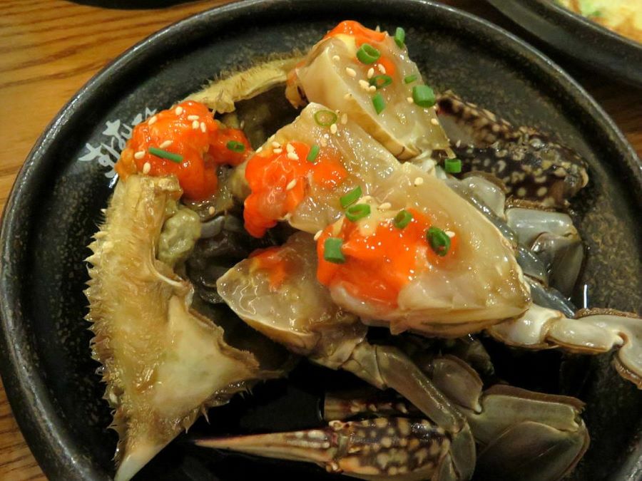 Món Cua sống ngâm tương nức tiếng của người Hàn