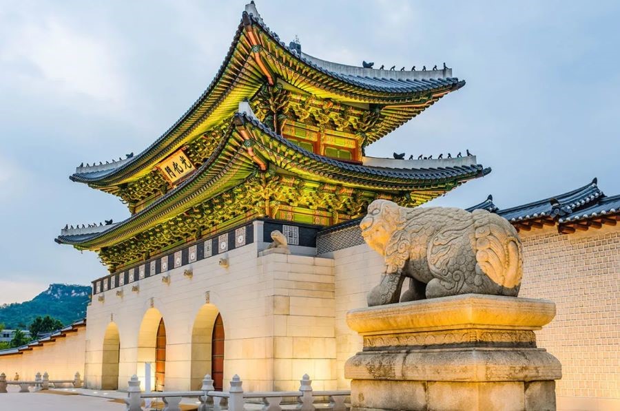Toàn cảnh cung điện Gyeongbokgung hay còn gọi là Cung Cảnh Phúc