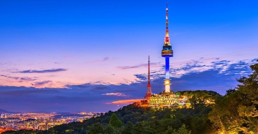 Namsan chính là tòa phát thanh, truyền hình đầu tiên mà Hàn Quốc sở hữu