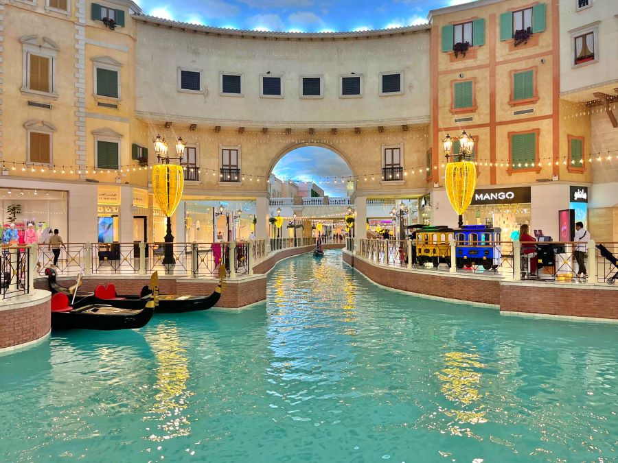 Villaggio Mall lấy cảm hứng từ Venice của Ý