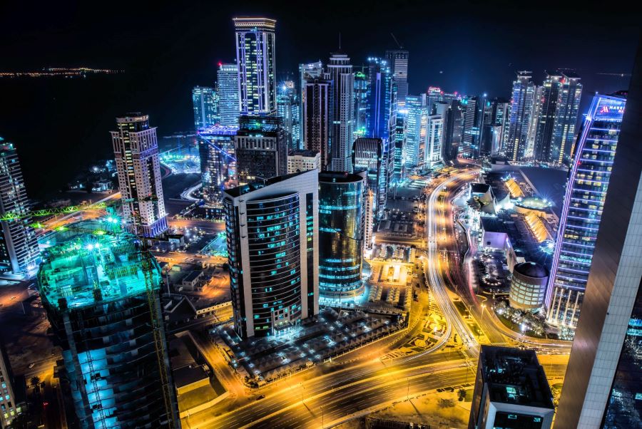 Khách du lịch có thể ngắm toàn bộ Doha qua góc nhìn 360 độ