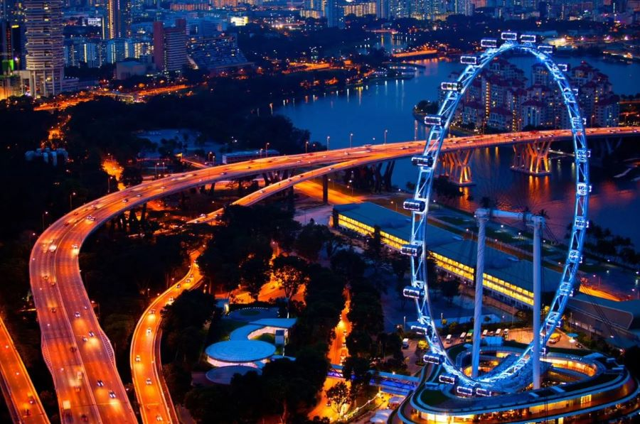 Singapore Flyer - một trong những vòng quay quan sát lớn nhất trên thế giới