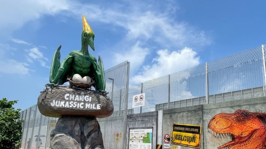 Jurassic Mile - công viên khủng long nổi tiếng tại Singapore