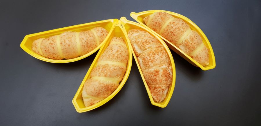 Đương nhiên không thể nào thiếu món bánh chuối quen thuộc khi nhắc đến xứ Đài