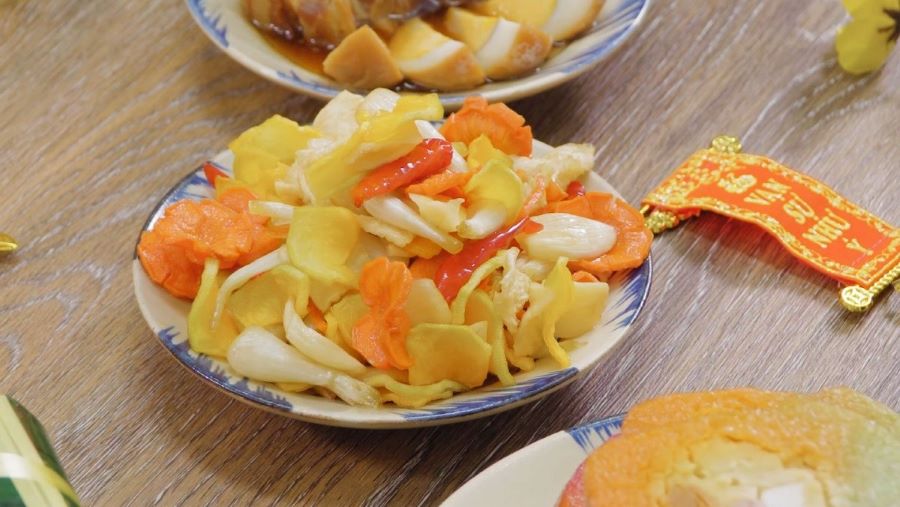 Dưa món - Đây là một trong những món ăn được yêu thích nhất vào ngày Tết