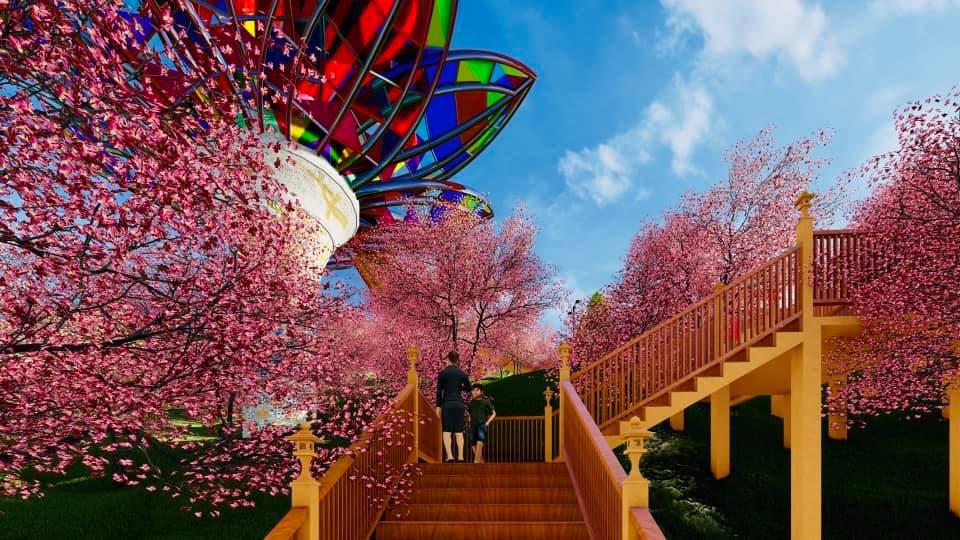 "Cầu kính tình yêu" đẹp xuất thần ở Mộc Châu 