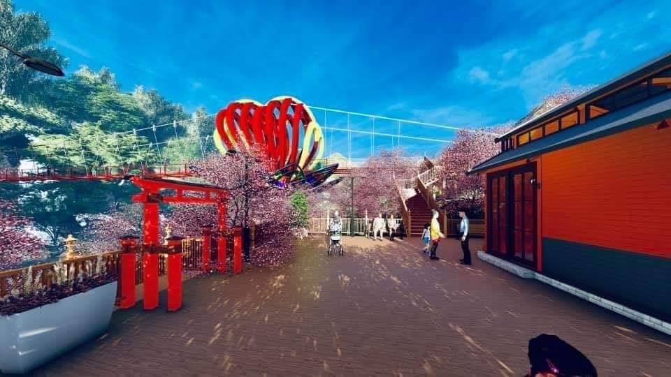 "Cầu kính tình yêu" đẹp xuất thần ở Mộc Châu 