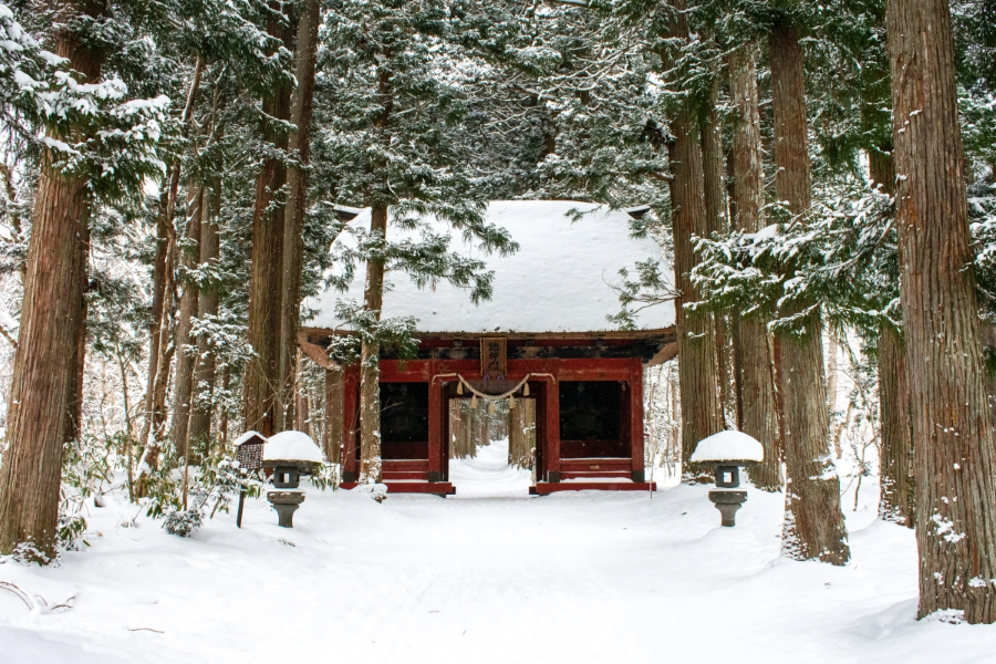 Vào mùa đông, Nagano khoác lên mình tấm áo tuyết trắng tinh khôi vô cùng xinh đẹp