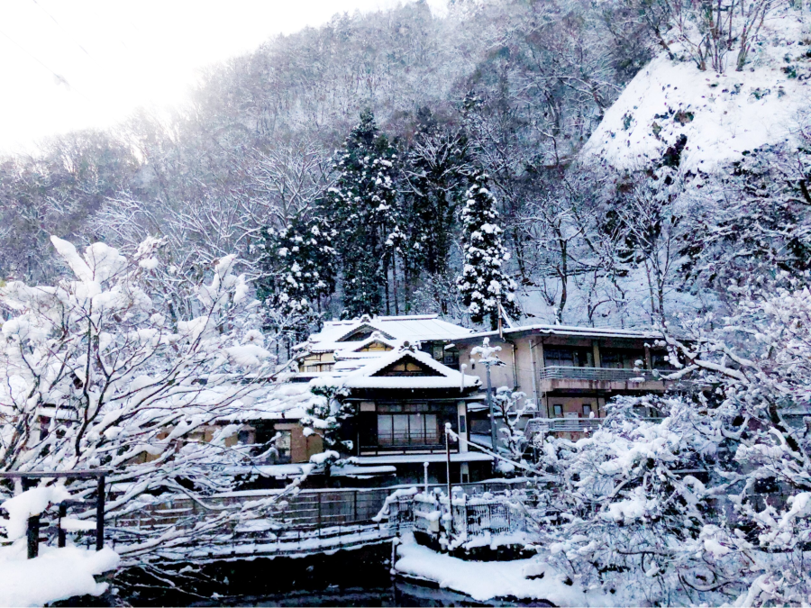 Fukushima mùa đông như khoác lên mình tấm áo trắng tinh khôi của tuyết, biến nơi đây trở thành một bức tranh tuyệt đẹp