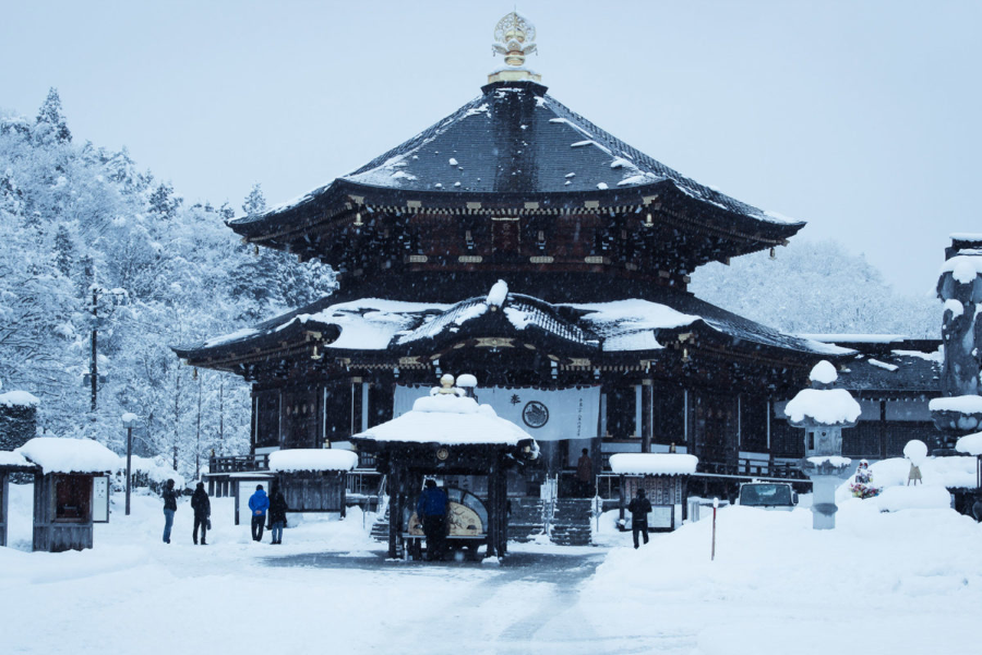 Miyagi mùa đông như một bức tranh thiên nhiên tuyệt đẹp với những bông tuyết trắng xoá vô cùng độc đáo