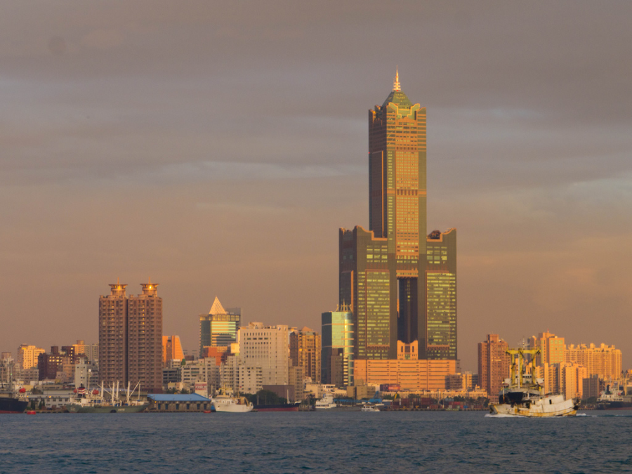 Tòa tháp Tuntex Sky 85 tầng là một trong những địa điểm du lịch Cao Hùng Đài Loan hấp dẫn du khách nhất