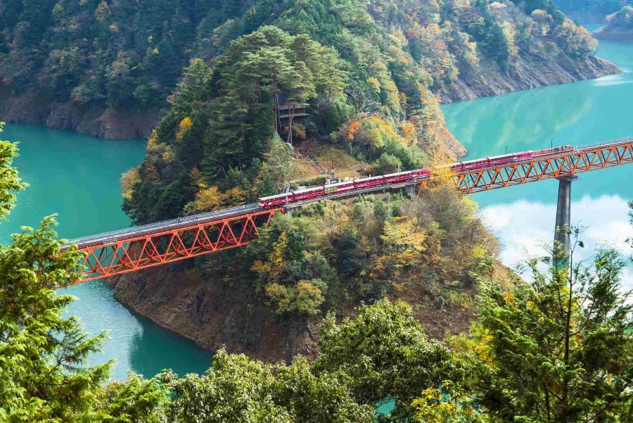 Nhắc đến những ga tàu đẹp nhất Nhật Bản, không thể không kể đến Ga tàu Okuoikojo - viên ngọc quý tọa lạc tại thành phố Shizuoka