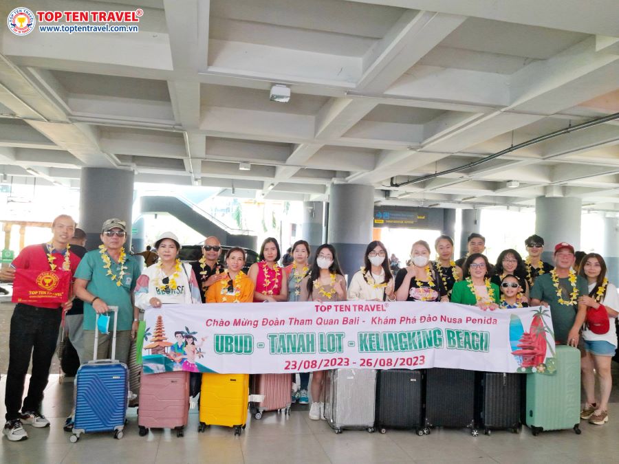 Chuyến tham quan Bali theo tour tại nhà Top Ten Travel