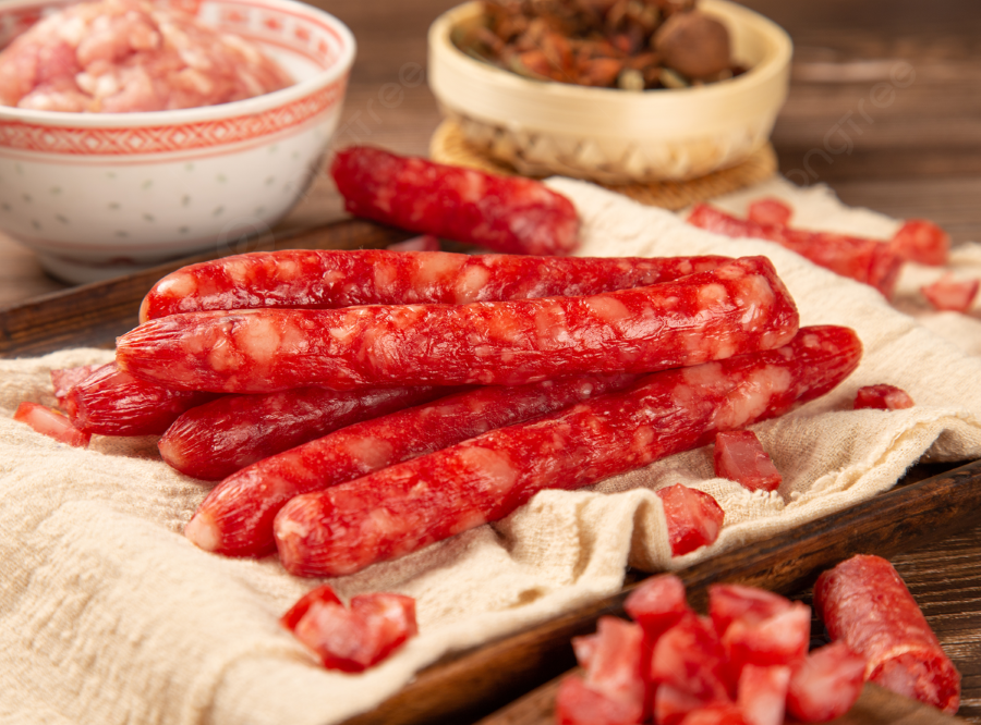 Xúc xích đỏ Cáp Nhĩ Tân là món đặc sản mang đậm hương vị Nga tại Cáp Nhĩ Tân