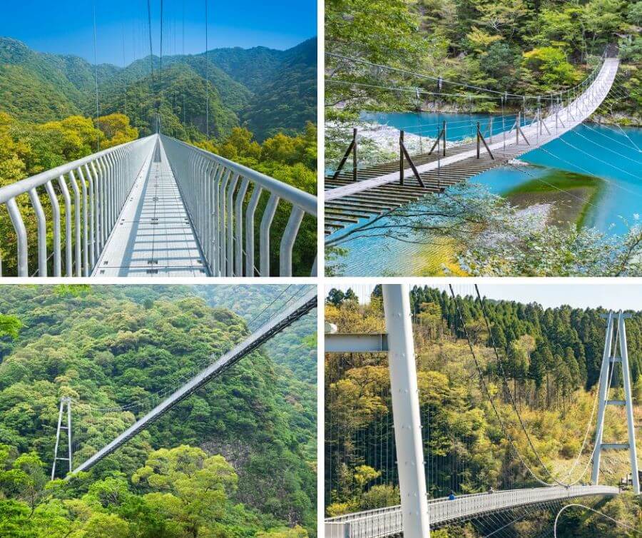 Những cây cầu treo kỳ vĩ, nơi mà bạn có thể ngắm nhìn toàn cảnh thiên nhiên hoang sơ sẽ mang đến nhiều trải nghiệm đáng nhớ