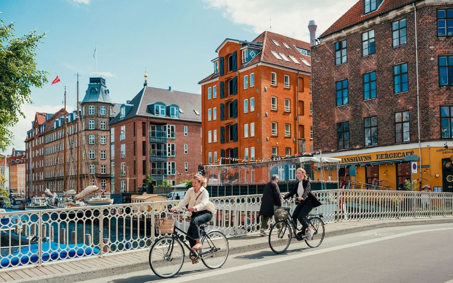 Thủ đô Copenhagen của Đan Mạch được biết đến là một trong những thành phố đáng sống bậc nhất trên thế giới