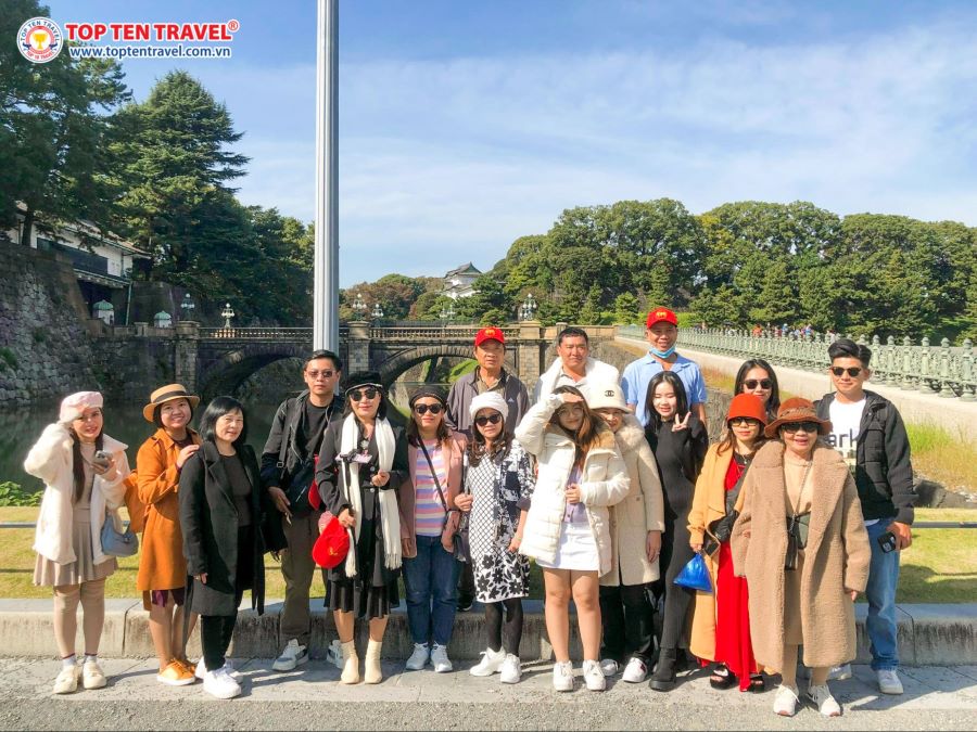 Tour Nhật Bản Tết 2024: Narita - Tokyo - Yamanashi | 5N4Đ tại Top Ten Travel