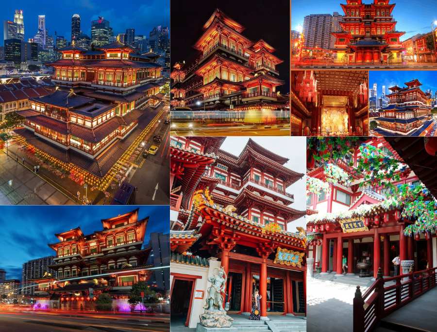 Chùa Răng Phật là địa điểm hội tụ tinh hoa của nghệ thuật xây dựng Á Đông